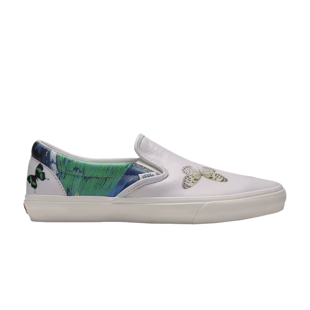 Damien Hirst x Vans Classic Slip-On VLT LX Butterfly