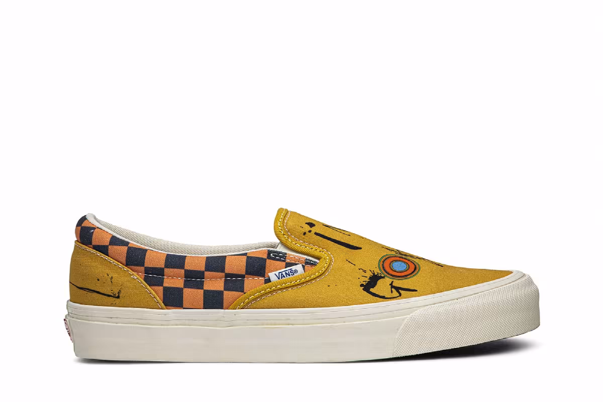 Ralph Steadman x Vans OG Classic Slip-On LX Gonzovationist, view 2