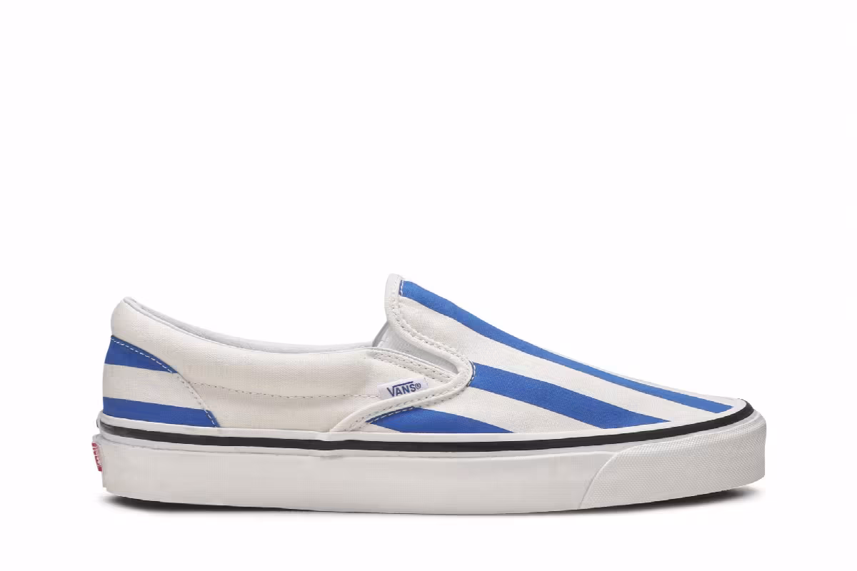 Vans Classic Slip-On 98 DX Anaheim Factory - Blue Stripes, view 2