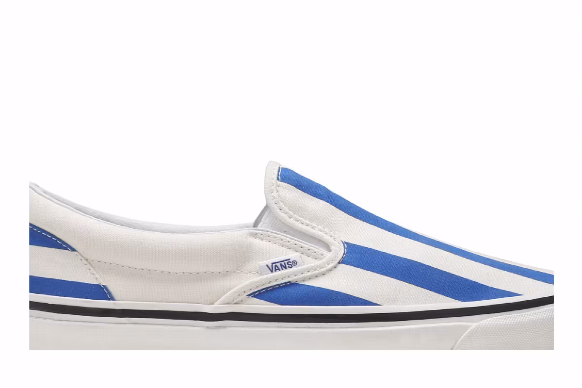 Vans Classic Slip-On 98 DX Anaheim Factory - Blue Stripes, view 3