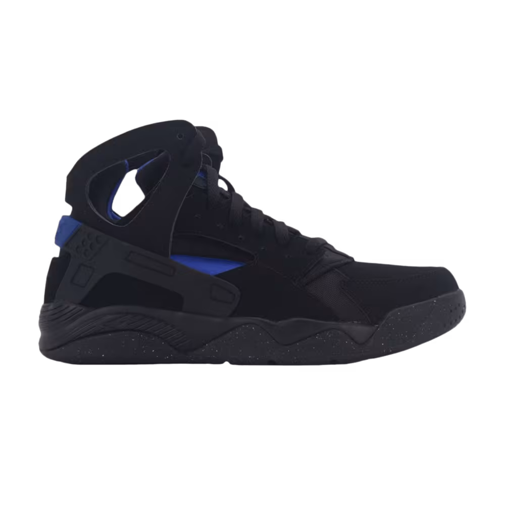 Nike Air Flight Huarache Black Lyon Blue 2015