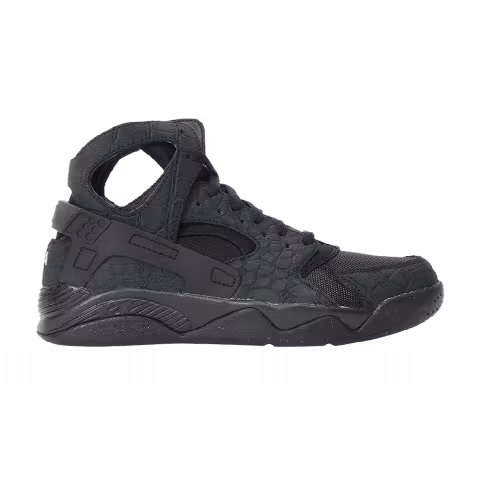 Nike Air Flight Huarache 'Black Croc Suede'