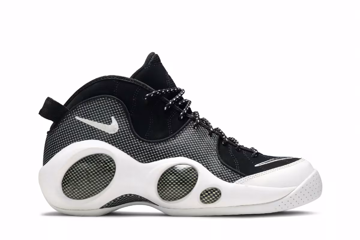 Nike Air Zoom Flight 95 Black Metallic Silver 2015, view 2