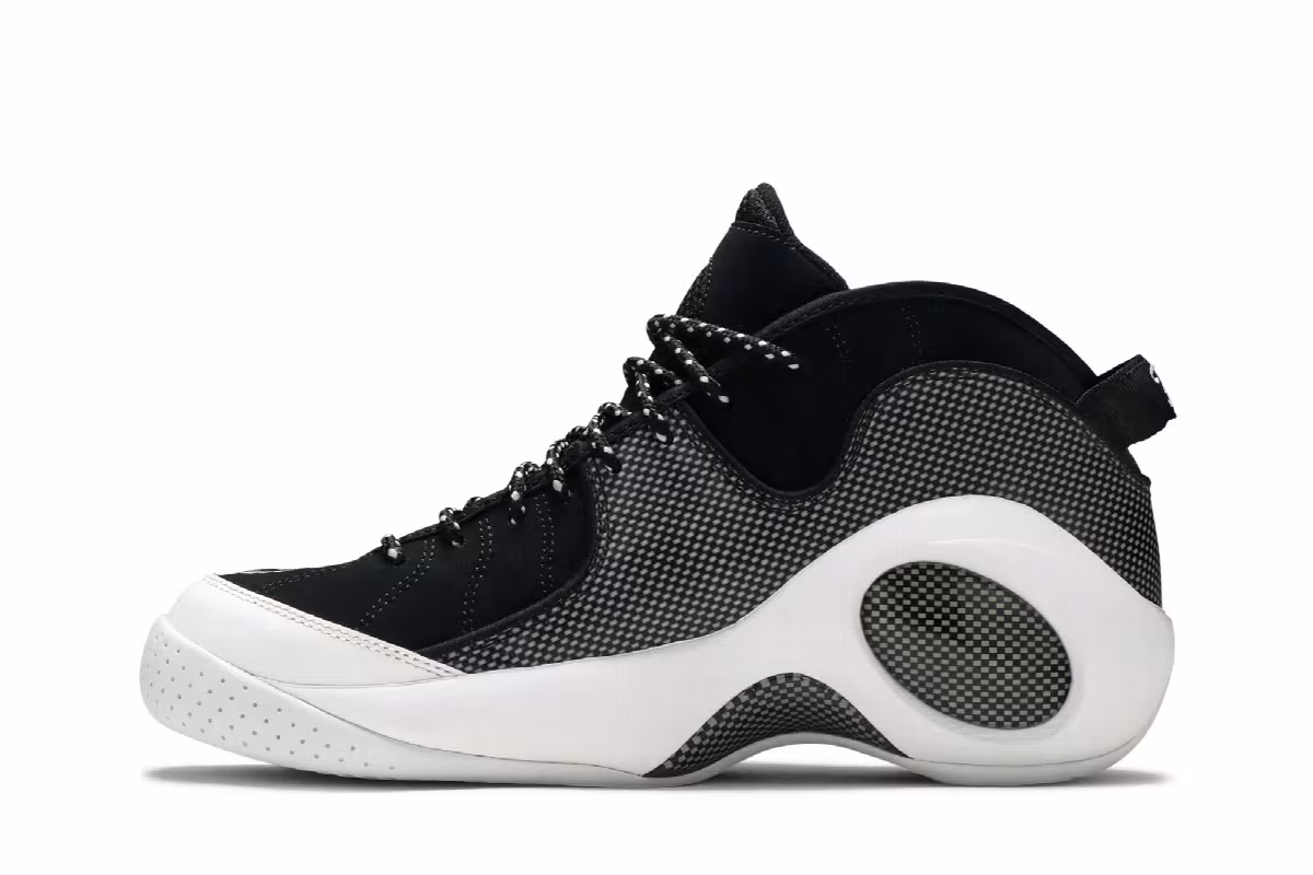 Nike Air Zoom Flight 95 Black Metallic Silver 2015, view 4