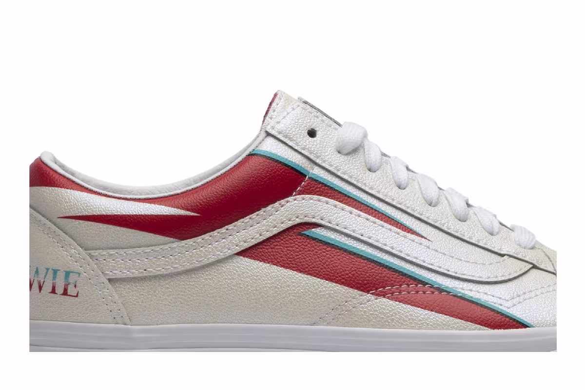 David Bowie x Vans Old Skool Aladdin Sane, view 3