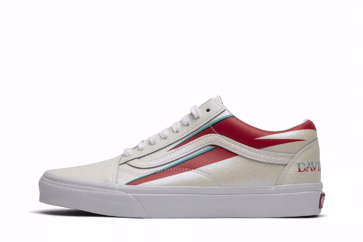 David Bowie x Vans Old Skool Aladdin Sane, view 4