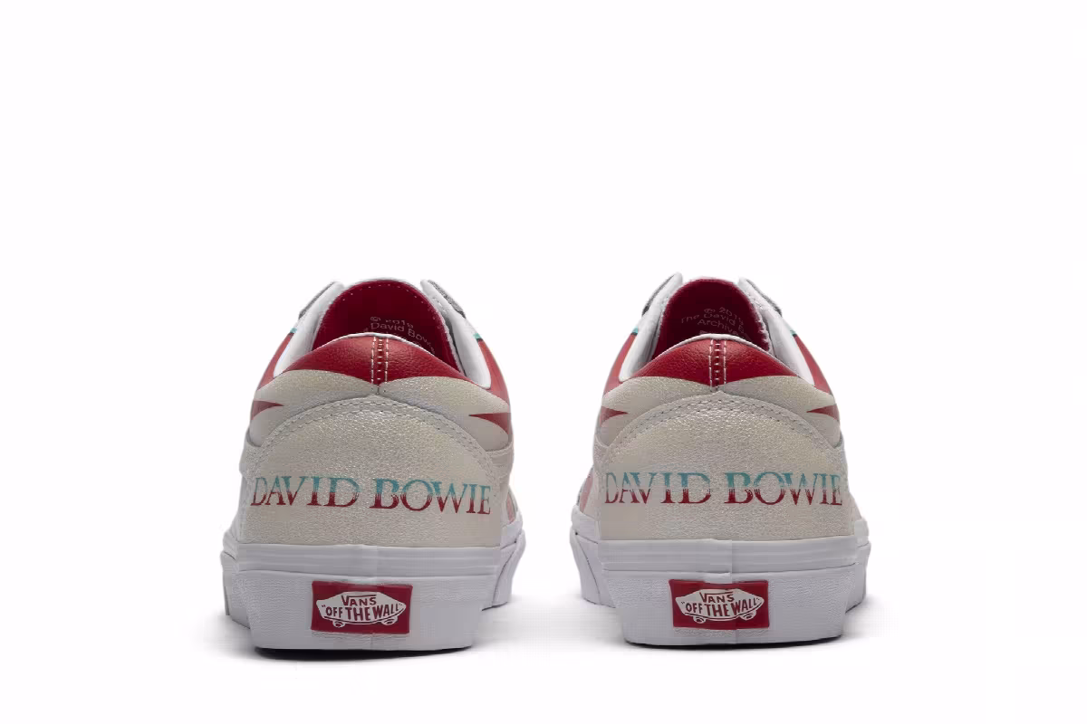 David Bowie x Vans Old Skool Aladdin Sane, view 7