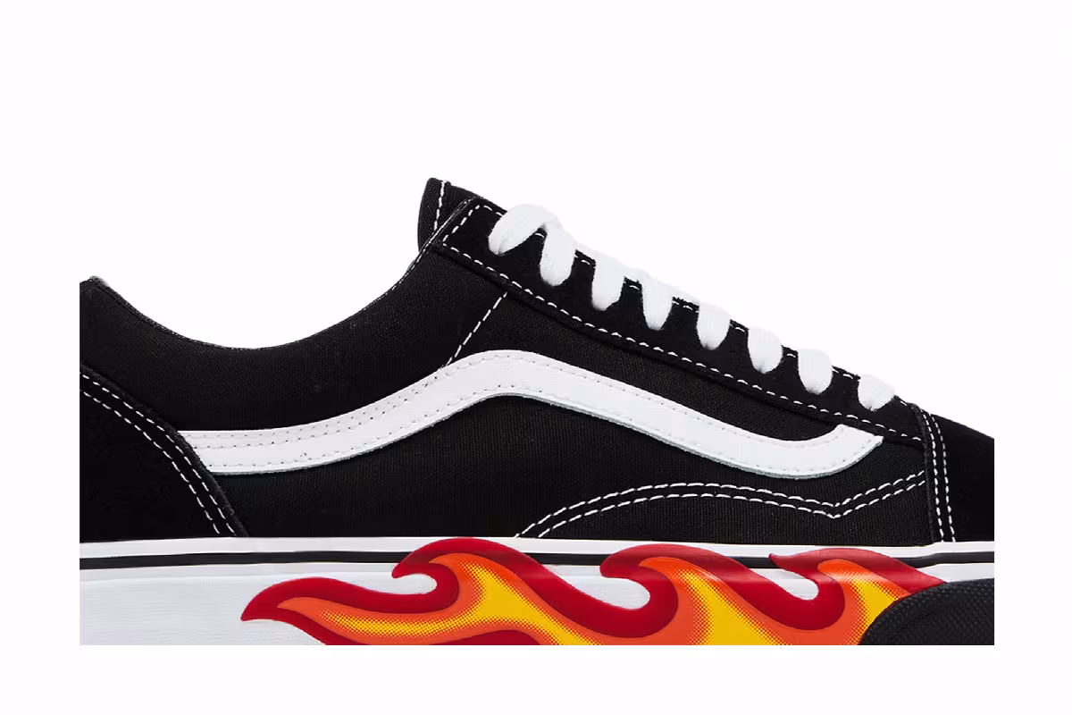 Vans Old Skool Flame Cut Out, view 3