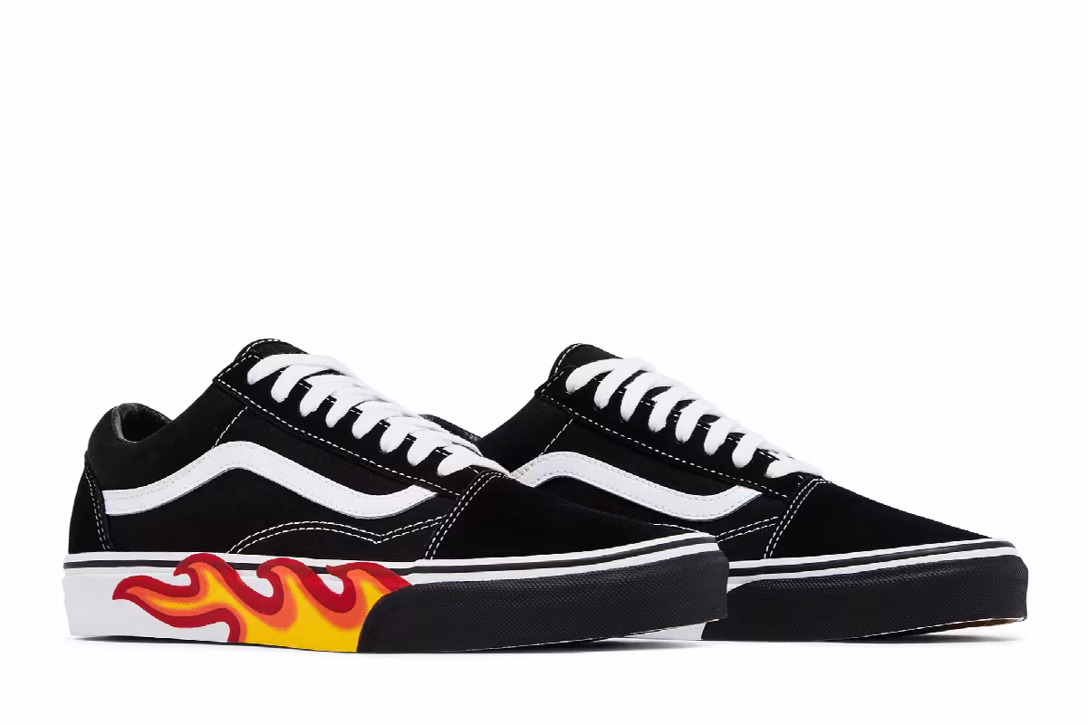 Vans Old Skool Flame Cut Out, view 9