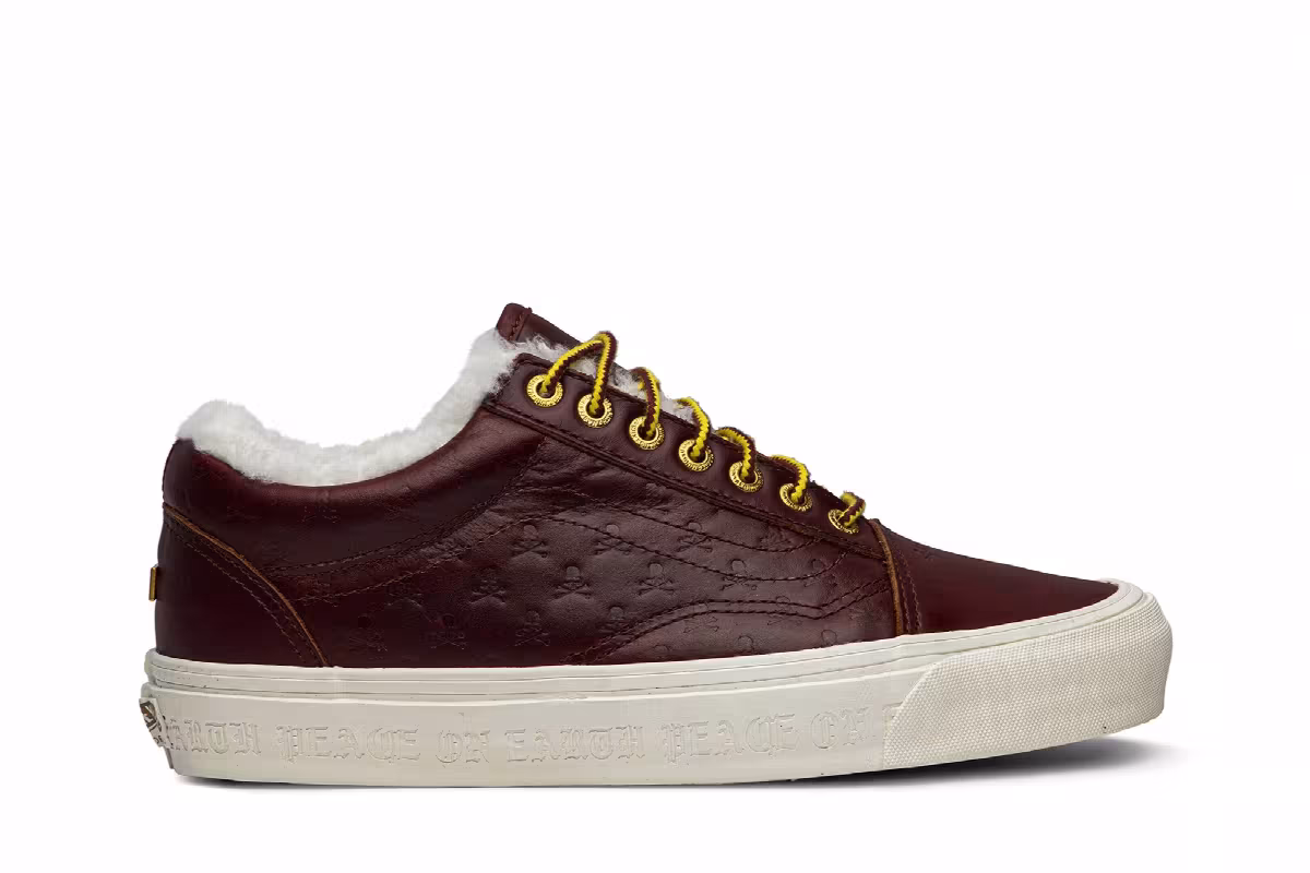 Kith x Mastermind World x Vans OG Old Skool LX Brown, view 2