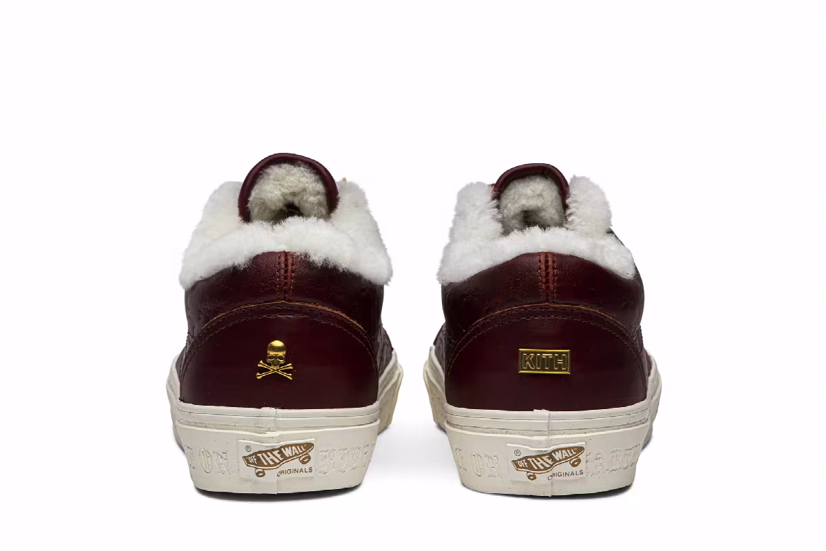 Kith x Mastermind World x Vans OG Old Skool LX Brown, view 7