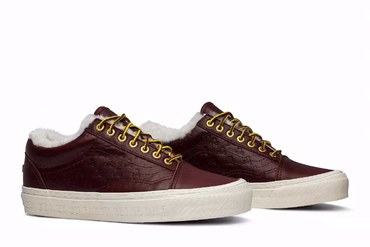 Kith x Mastermind World x Vans OG Old Skool LX Brown, view 9