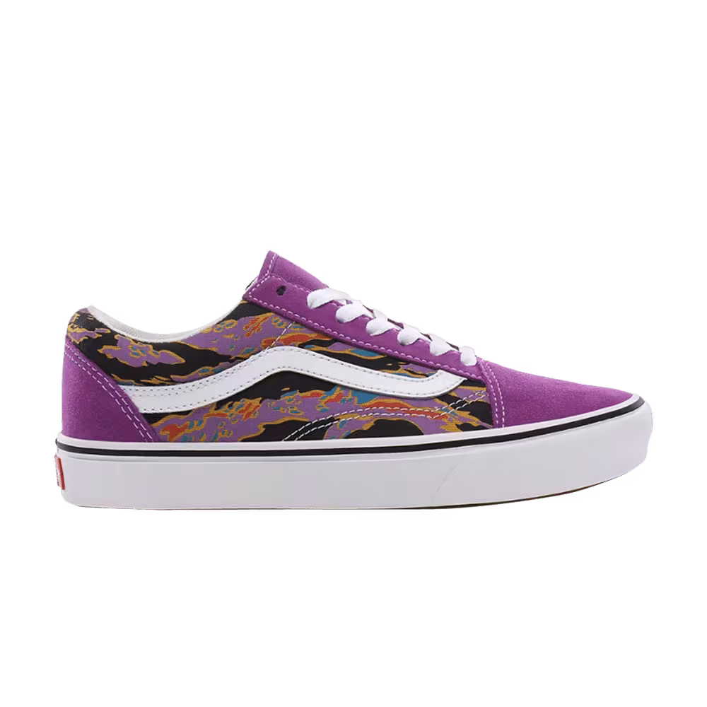Vans ComfyCush Old Skool Dewberry Tiger Camo