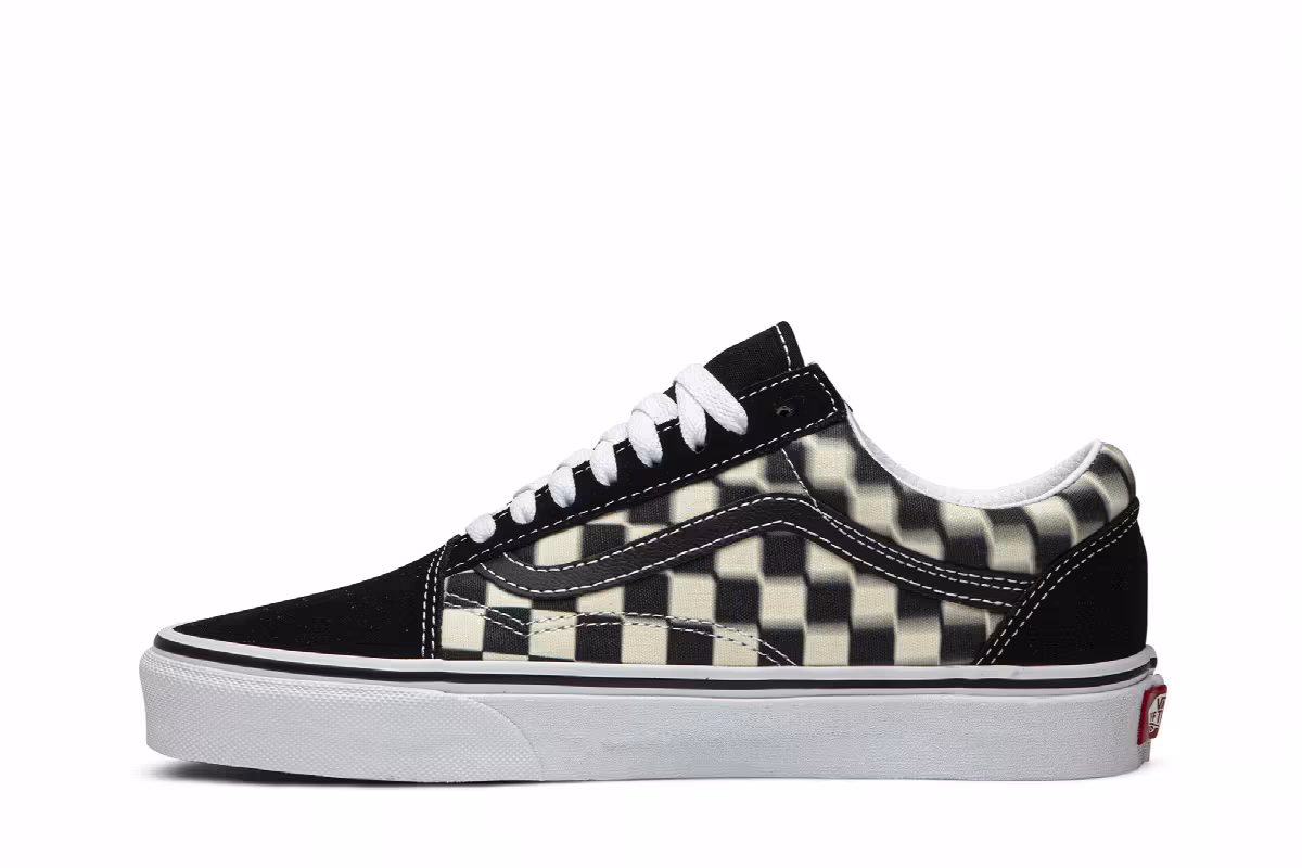 Vans Old Skool Blur Check, view 4