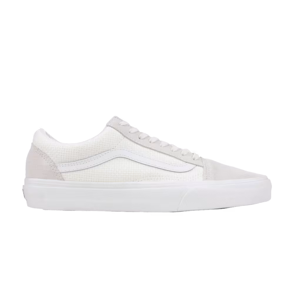 Vans Old Skool Woven Check - Marshmallow