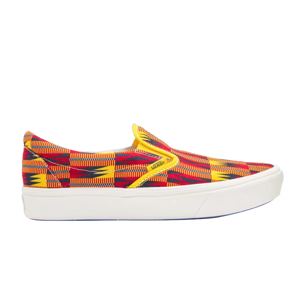 Union x Vans Classic Slip-On Kente Cloth