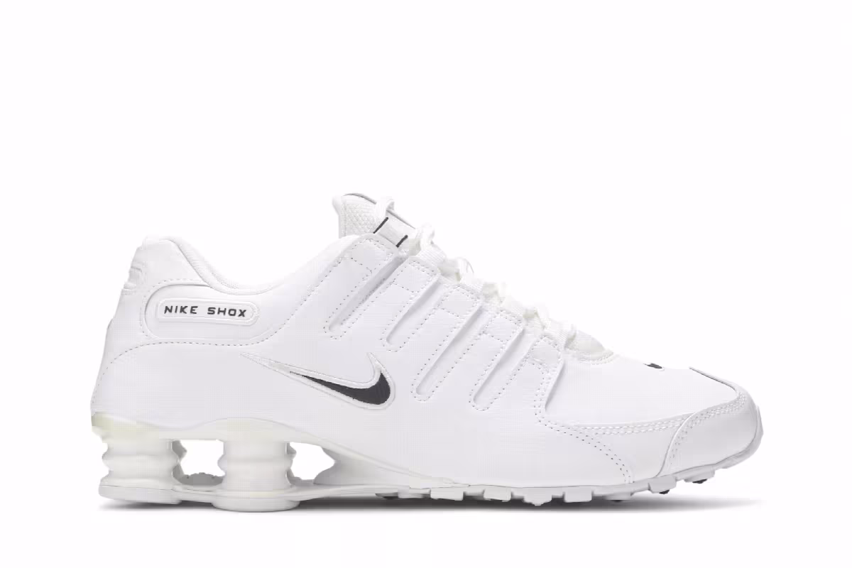 Nike Shox NZ EU White Black, view 2
