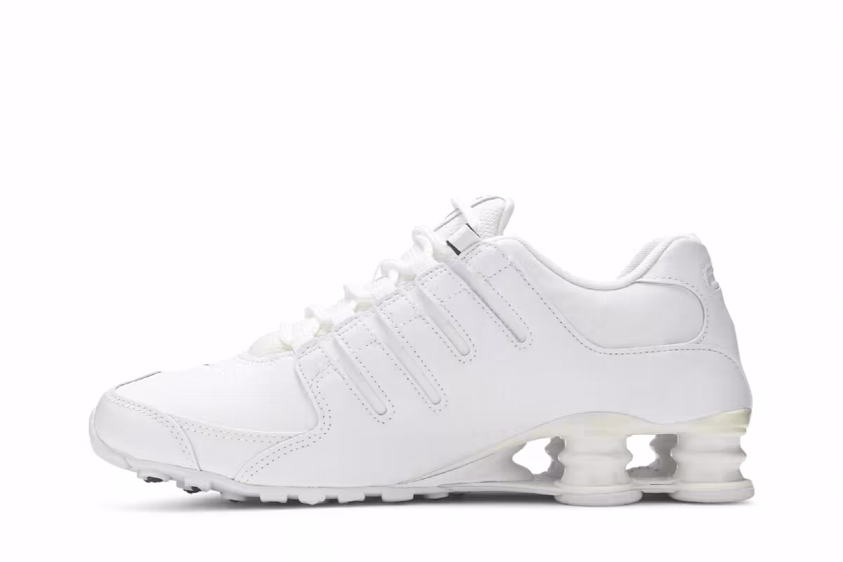 Nike Shox NZ EU White Black, view 4