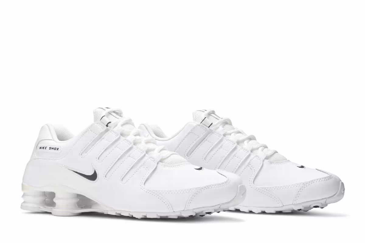Nike Shox NZ EU White Black, view 9