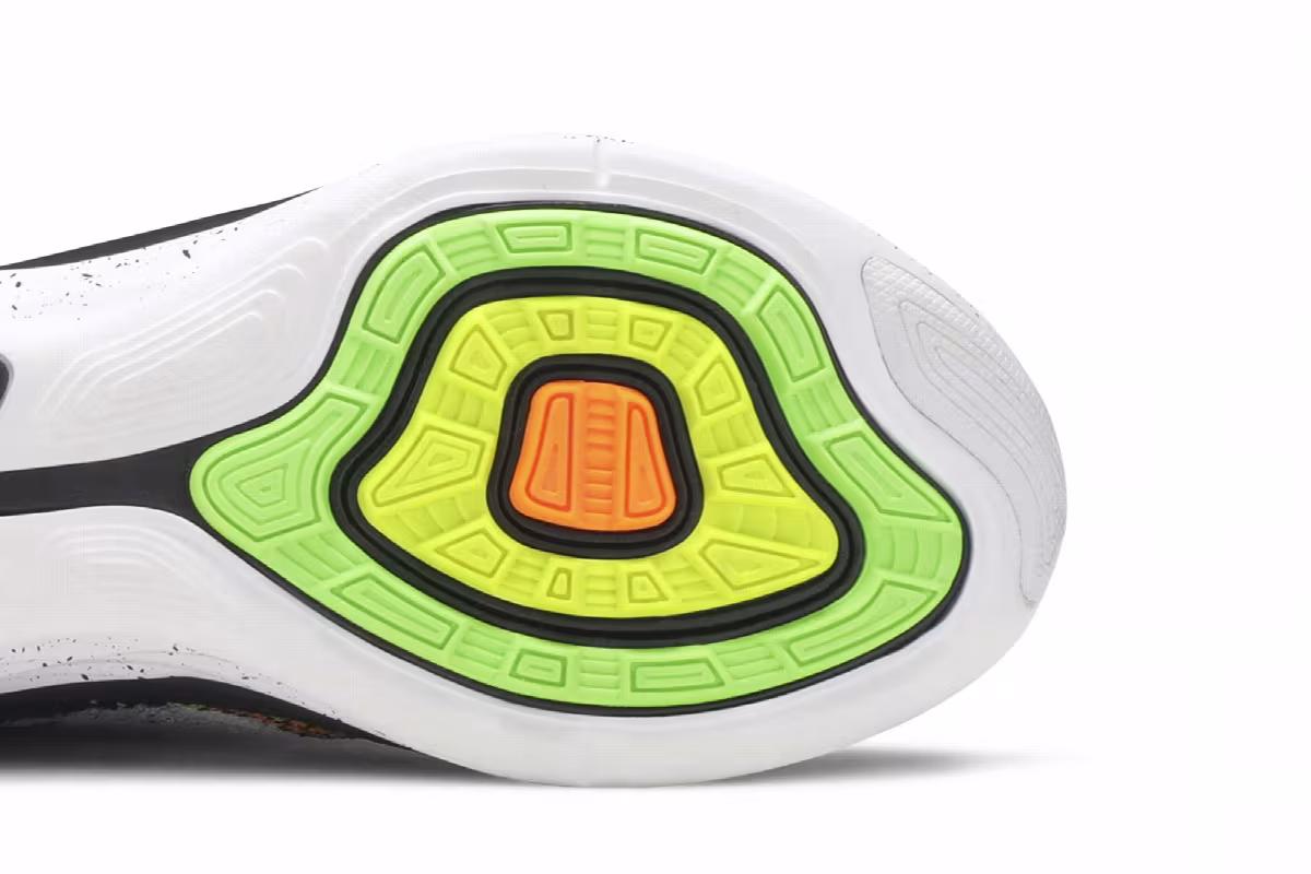 Nike Flyknit Lunar 3 Black Electric Green, view 6