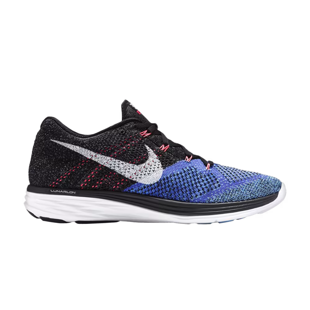 Nike Flyknit Lunar 3 Black Persian Violet