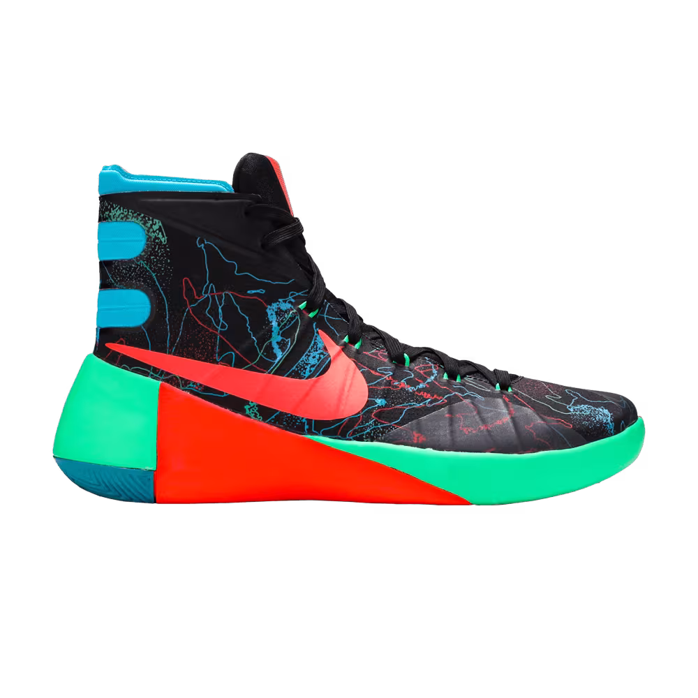 Nike Hyperdunk 2015 Premium Black Blue Lagoon