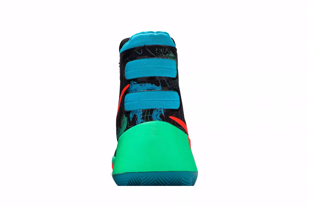Nike Hyperdunk 2015 Premium Black Blue Lagoon, view 8
