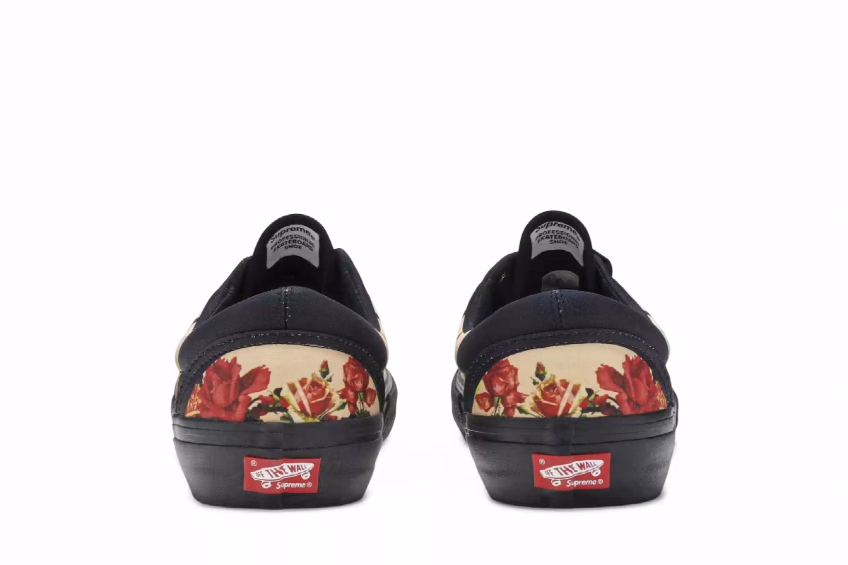 Supreme x Jean Paul Gaultier x Vans Era Pro Floral, view 7