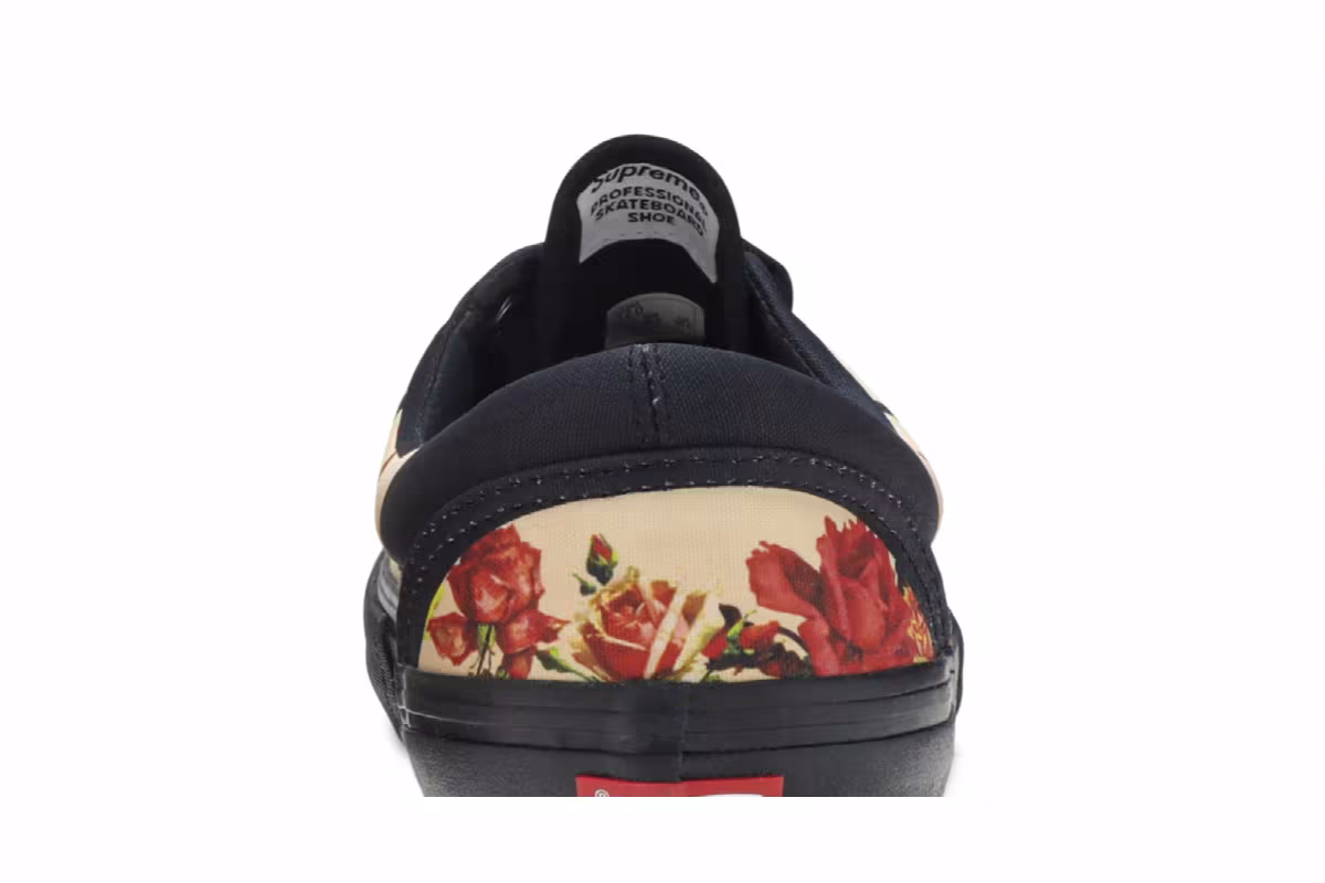 Supreme x Jean Paul Gaultier x Vans Era Pro Floral, view 8