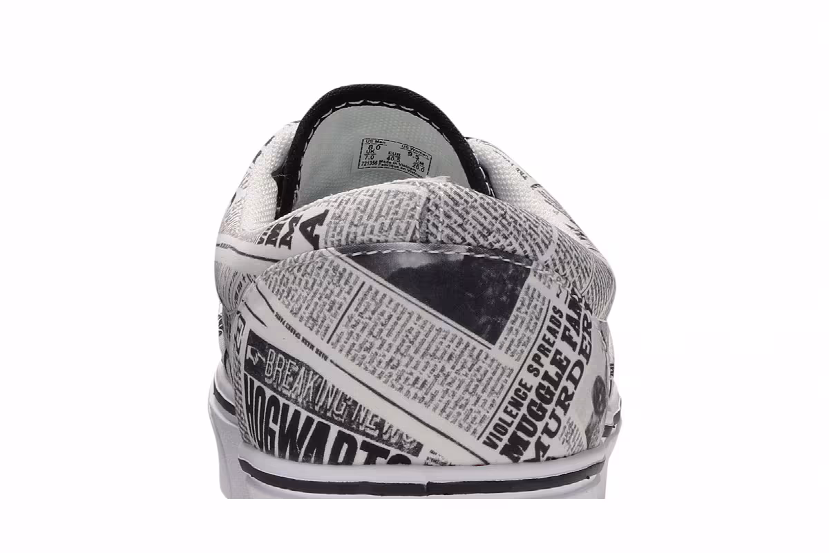 Harry Potter x Vans ComfyCush Era Newspaper, view 8