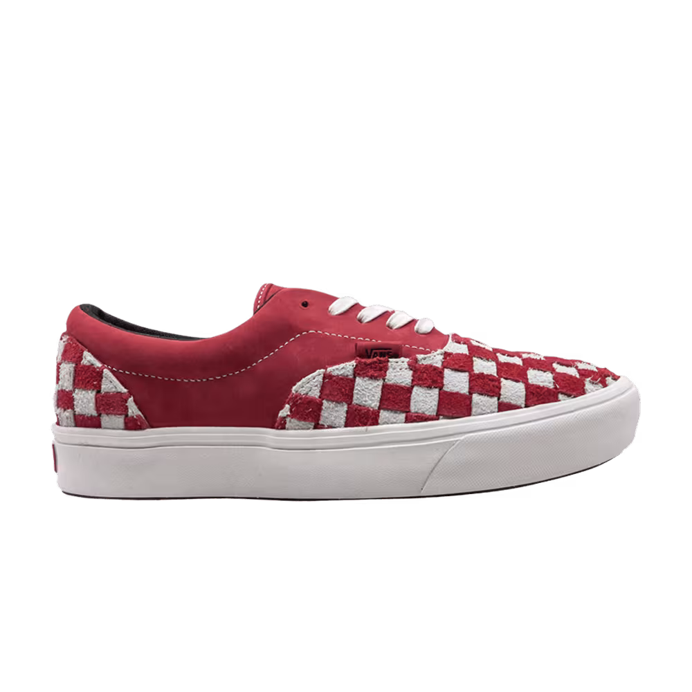 Vans Era LX ComfyCush Hairy Checkerboard - Racing Red
