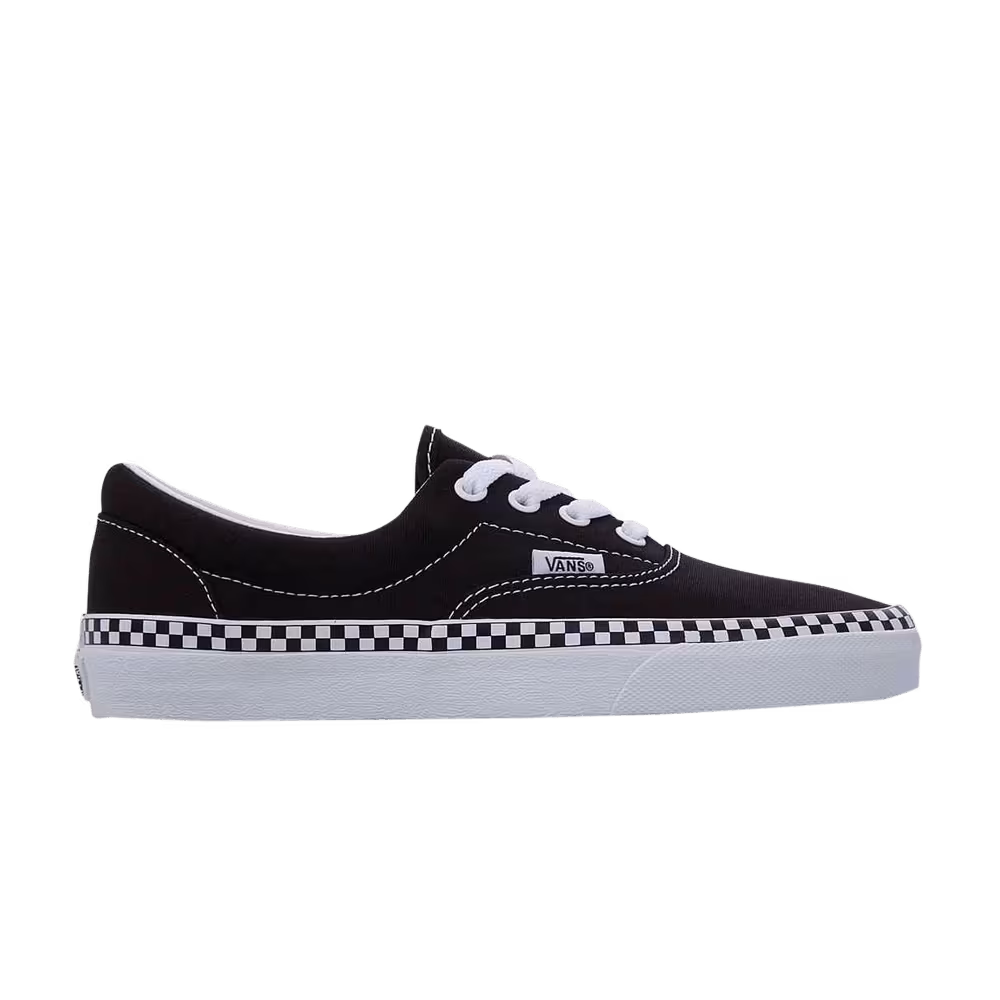 Vans Era Check Foxing - Black
