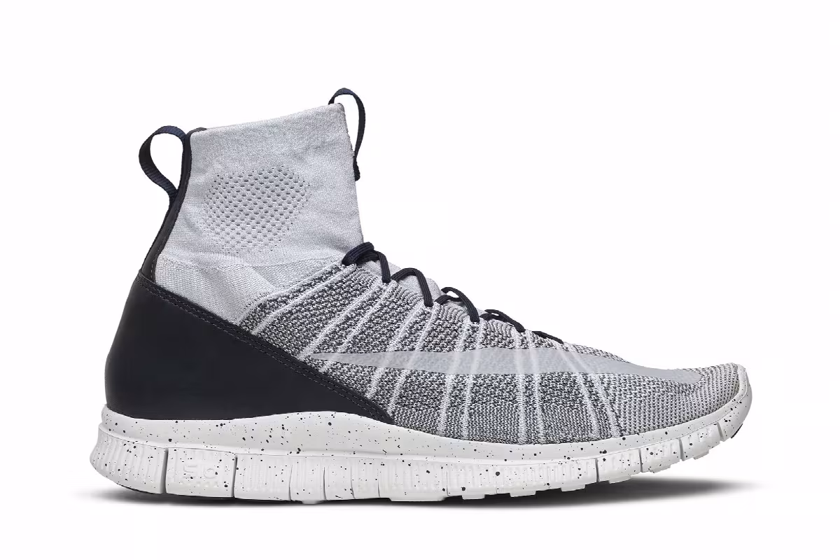Nike Free Flyknit Mercurial Superfly Pure Platinum, view 2