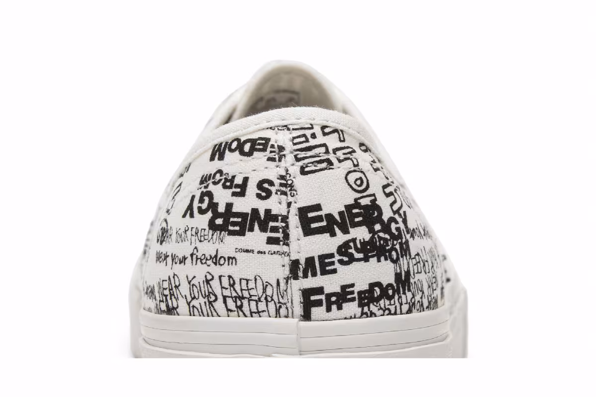 Comme des Garçons x Vans Authentic LX Graffiti, view 8