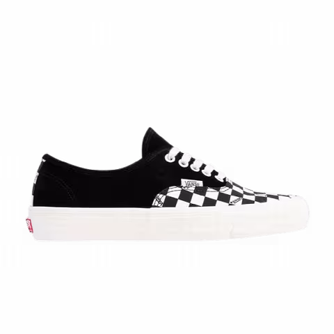 Vans OG Authentic LX 'Black Checkerboard Toe'