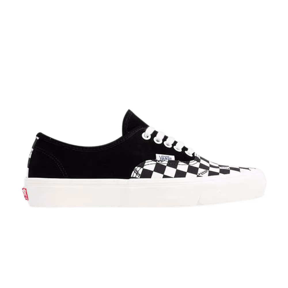Vans OG Authentic LX Black Checkerboard Toe