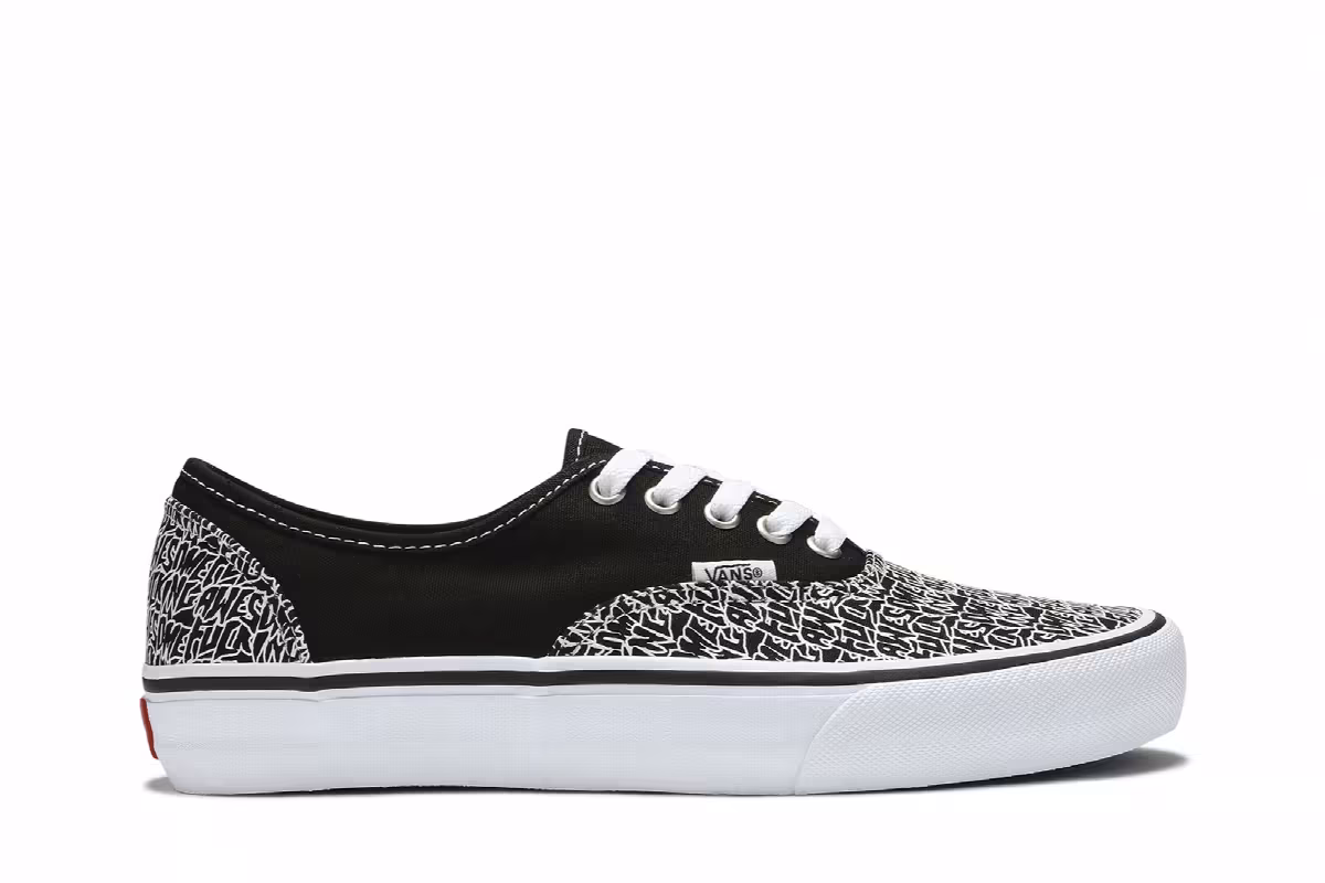 Fucking Awesome x Vans Authentic C Pro Black, view 2