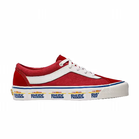 Rhude x Vans Bold Ni 'California Plate - Red'