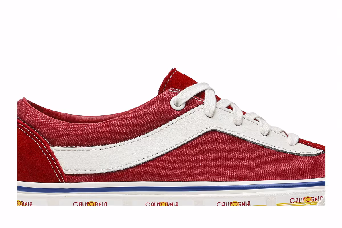Rhude x Vans Bold Ni California Plate - Red, view 3