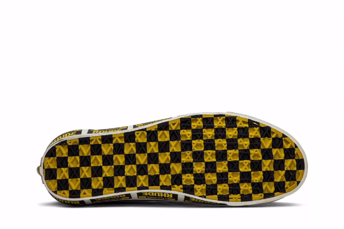 Rhude x Vans Bold Ni Black, view 5