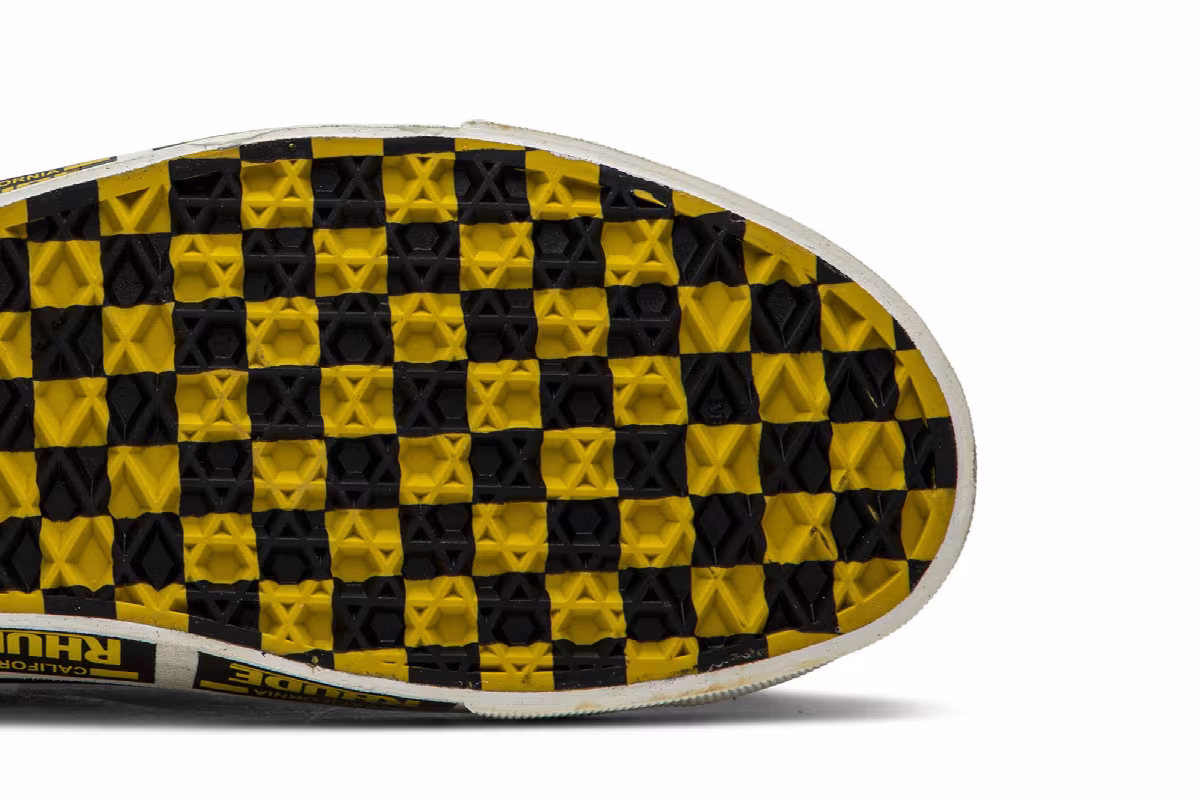 Rhude x Vans Bold Ni Black, view 6
