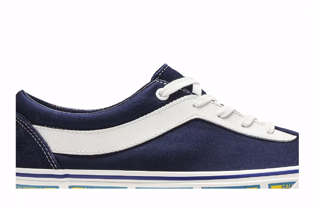 Rhude x Vans Bold Ni Navy, view 3