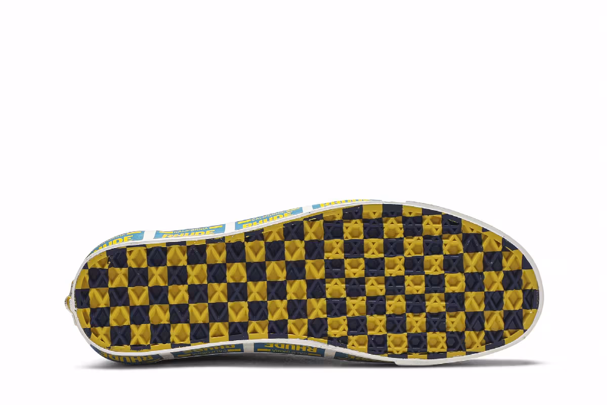 Rhude x Vans Bold Ni Navy, view 5