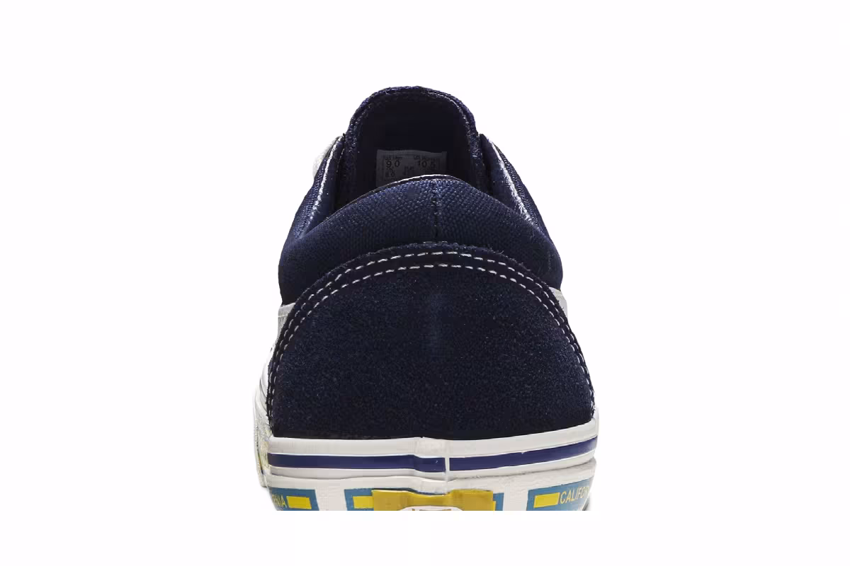 Rhude x Vans Bold Ni Navy, view 8