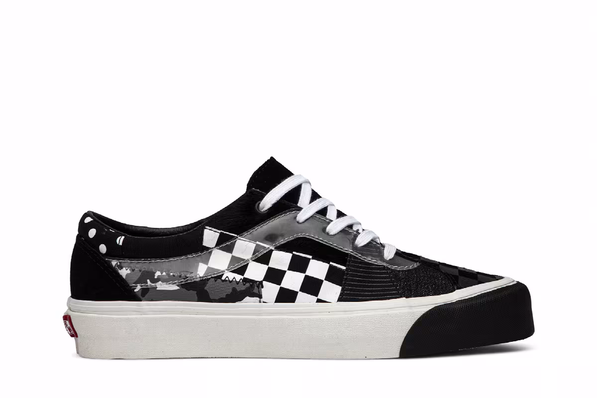size? x Vans Bold Ni Patchwork III, view 2