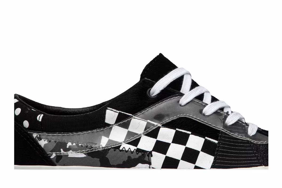 size? x Vans Bold Ni Patchwork III, view 3