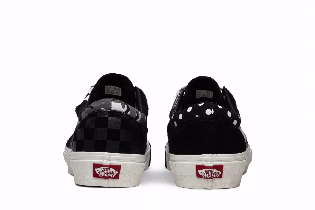 size? x Vans Bold Ni Patchwork III, view 7