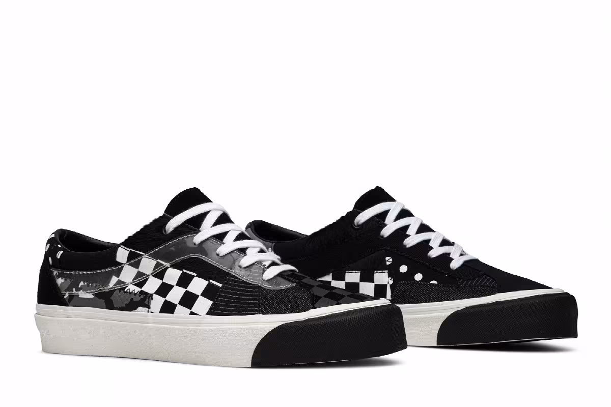 size? x Vans Bold Ni Patchwork III, view 9