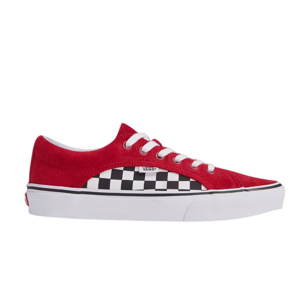 Vans Lampin Checkerboard Corduroy - Scooter Red