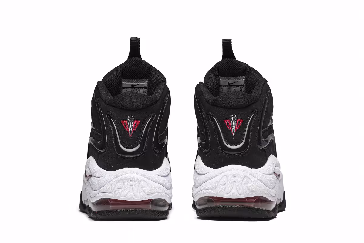 Nike Air Pippen Black Varsity Red 2008, view 7